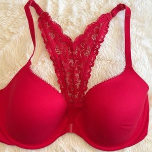 Victoria’s Secret 34DD Body by Victoria Front Clasp Lined Demi Bra